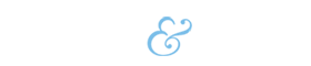 Faded text reading HEARCARE INC & ASSOCIATES with a large, ornate blue ampersand in the center. The background is light gray.